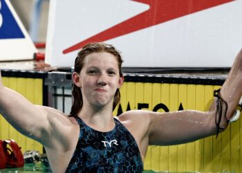 Brasil vai à final do Mundial e crava vaga olímpica no revezamento 4x200m feminino (Crédito: Getty Images)