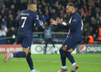 Mbappé marca e supera marca de Neymar na Champions League (Crédito: Getty Images)