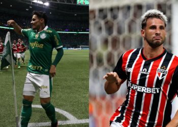 Palmeiras x São Paulo (Crédito: Cesar Grecco / Palmeiras / Rubens Chiri / Saopaulofc / Flickr)