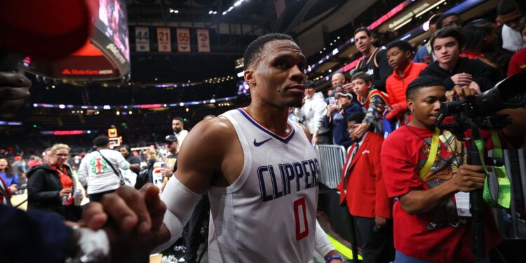 Westbrook revela que está muito mais feliz nos Clippers (Crédito: Getty Images)