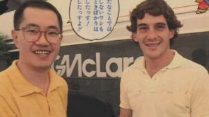 Akira tinha Ayrton Senna como ídolo (Crédito: Reprodução)