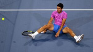 Carlos Alcaraz, número dois do mundo (Crédito: Getty Images)