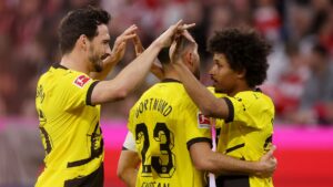 Borussia Dortmund encerra tabu de dez anos e vence Bayern em Munique (Crédito: Getty Images)