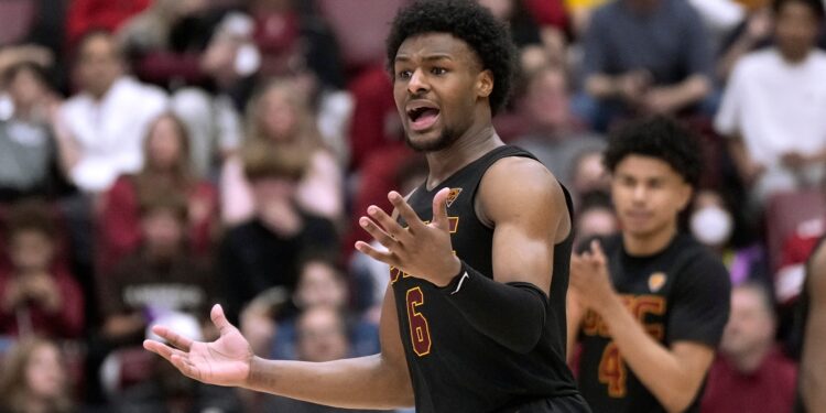 Bronny James (Crédito: Getty Images)