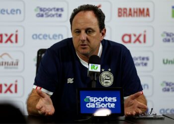 Rogério Ceni, técnico do Bahia (Crédito: Felipe Oliveira/Bahia/Flickr)
