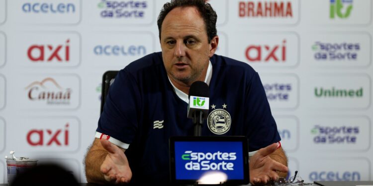 Rogério Ceni, técnico do Bahia (Crédito: Felipe Oliveira/Bahia/Flickr)