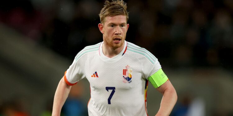 Kevin De Bruyne na Bélgica (Crédito: Getty Images)