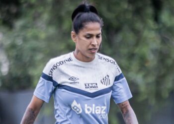 De volta ao Santos, Jana projeta reestreia: “Expectativa muito grande” (Crédito: Guilherme Greghi/Santos FC)