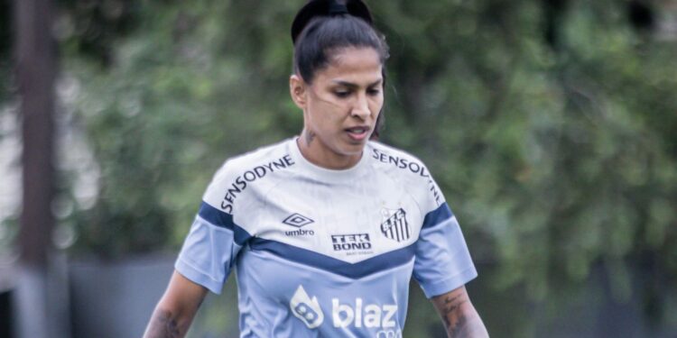 De volta ao Santos, Jana projeta reestreia: “Expectativa muito grande” (Crédito: Guilherme Greghi/Santos FC)