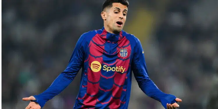João Cancelo, do Barcelona (Crédito: Getty Images)