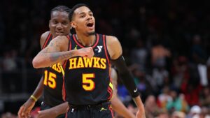 Hawks batem Celtics na NBA (Crédito: Getty Images)