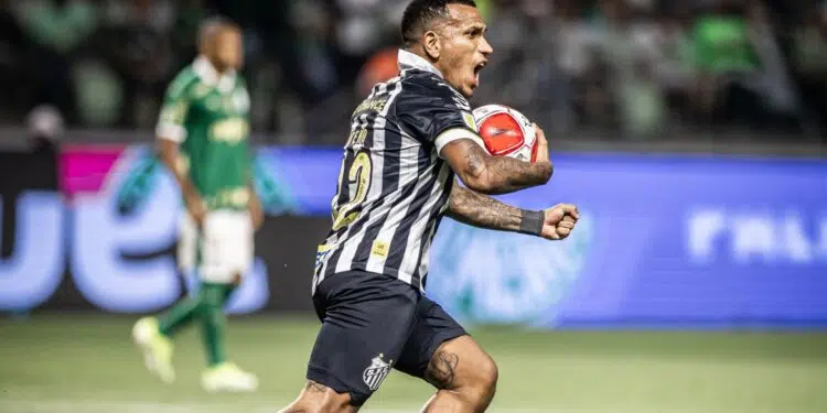 Santos vence o Palmeiras, e larga na frente na final do Paulistão (Crédito: Raul Baretta / Santos)