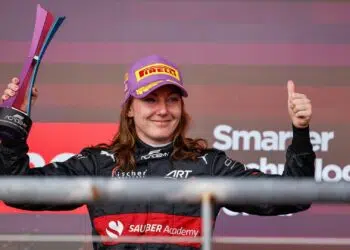 Lena Buhler, piloto da F1 Academy (Crédito: Getty Images)