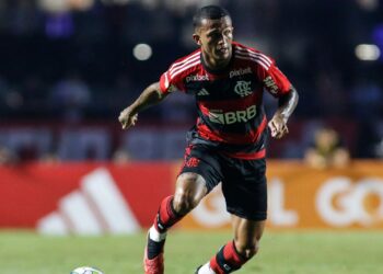 Wesley, do Flamengo, é acusado de agressão e tem futuro indefinido (Crédito: Getty Images)