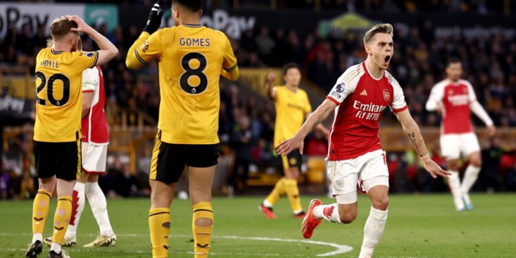 Arsenal vence Wolves na Premier League (Crédito: Getty Images)