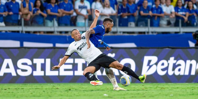 Cruzeiro x Botafogo no Brasileirão 2024 (Crédito: Staff Images/Cruzeiro)
