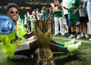 Endrick admite desejo após título com Palmeiras (Crédito: Getty Images)