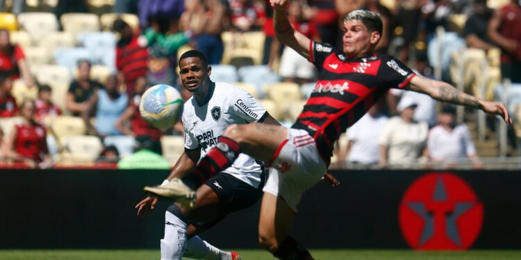 Flamengo contra o Botafogo (Crédito: Vítor Silva / Botafogo / Flickr)
