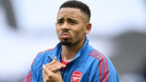 Gabriel Jesus lamenta problemas físicos pelo Arsenal (Crédito: Getty Images)