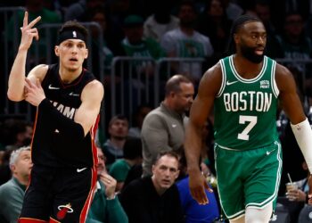 Miami Heat bate o Boston Celtics fora de casa (Crédito: Getty Images)