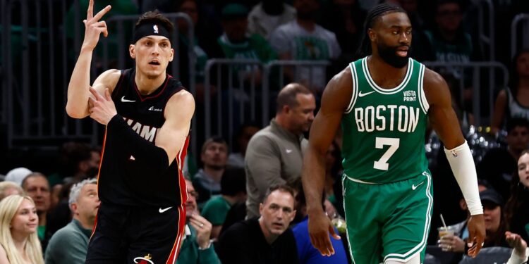 Miami Heat bate o Boston Celtics fora de casa (Crédito: Getty Images)