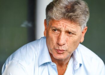 Renato Gaúcho, técnico do Grêmio (Crédito: Lucas Uebel/Grêmio/Flickr)