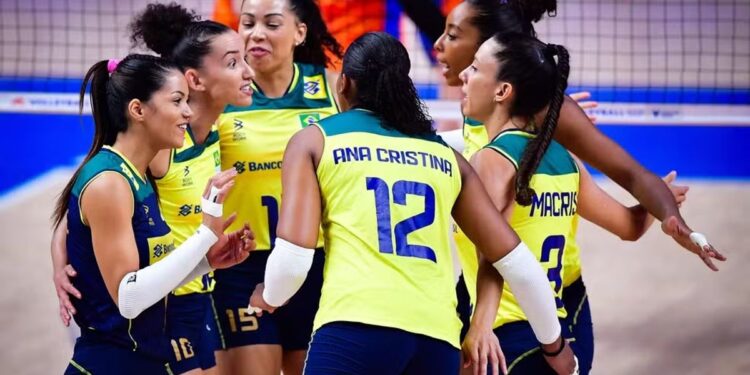 A seleção está com 100% de aproveitamento e vai em busca da sétima vitória na competição. (Crédito: Foto: Volleyball World)