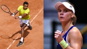 Thiago Monteiro e Laura Pigossi (Crédito: Getty Images)