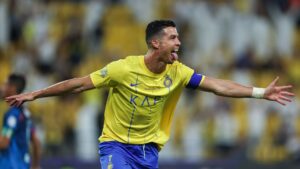 Com hat-trick de Cristiano Ronaldo, Al-Nassr goleia Al-Wehda (Crédito: Getty Images)