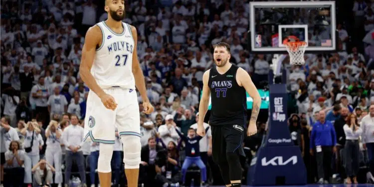 Doncic resolve para o Mavericks e viraliza lance contra Gobert; veja (Crédito: Getty Images)