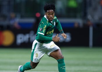 Endrick no Palmeiras (Crédito: Getty Images)