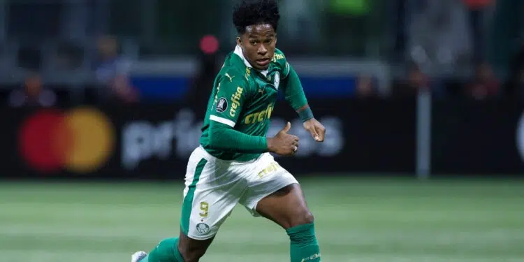 Endrick no Palmeiras (Crédito: Getty Images)