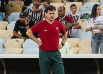 Fernando Diniz, técnico do Fluminense (Crédito: Lucas Merçon/Fluminense/Flickr)