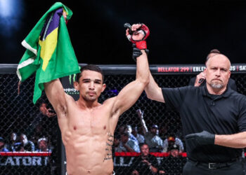 Higo pode disputar cinturão nesta sexta (Crédito: Divulgação)