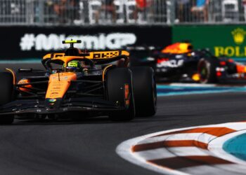 Lando Norris desencanta e conquista primeira vitória no GP de Miami (Crédito: Getty Images)