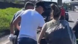 Renato Portaluppi é resgatado em POA (Crédito: Reprodução/Instagram)