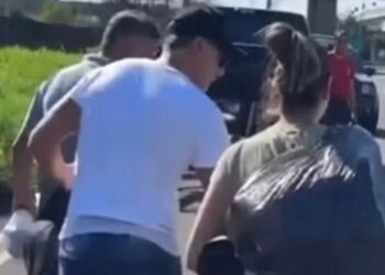 Renato Portaluppi é resgatado em POA (Crédito: Reprodução/Instagram)