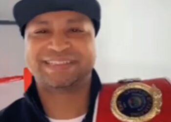 Sancler Graffit projeta luta do século (Crédito: Reprodução Instagram)