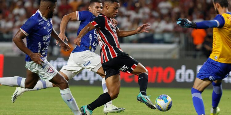 Águia de Marabá x São Paulo na Copa do Brasil (Crédito: Rubens Chiri/São Paulo FC/Flickr)