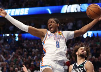 Thunder coloca fogo na série dos playoffs pela NBA (Crédito: Getty Images)