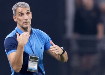 Juan Pablo Vojvoda, técnico do Fortaleza (Crédito: Getty Images)