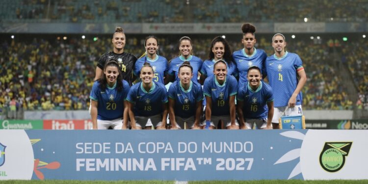 Brasil goleia Jamaica em amistoso (Crédito: CBF)