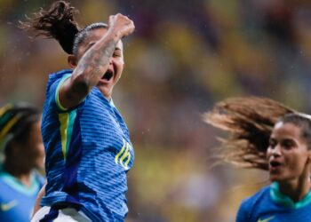 Brasil contra a Jamaica (Crédito: Lívia Villas Boas / CBF / Flickr)