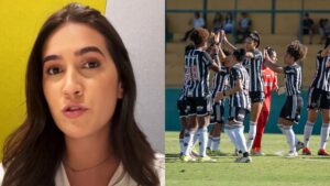 Mariana Spinelli fala sobre o rebaixamento do Atlético-MG (Crédito: Reprodução/Instagram/Atlético/Flickr)