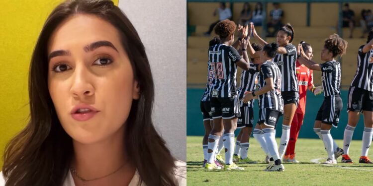 Mariana Spinelli fala sobre o rebaixamento do Atlético-MG (Crédito: Reprodução/Instagram/Atlético/Flickr)