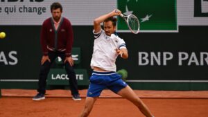 Medvedev, tenista russo (Crédito: Getty Images)