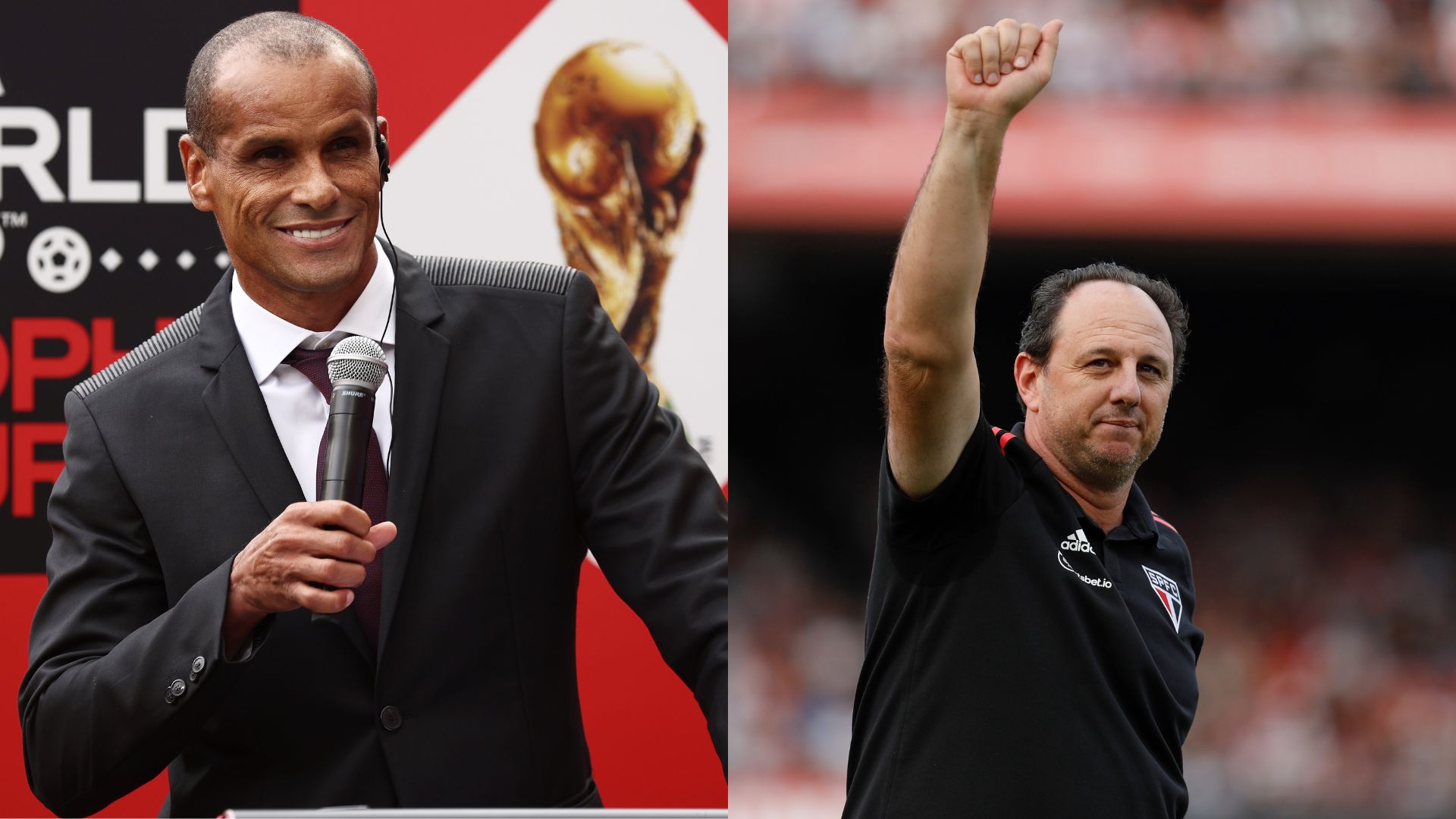 Rivaldo e Rogério Ceni - Getty Images