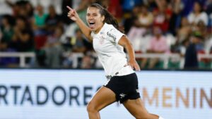 Millene anota o gol do título pelo Corinthians - Rodrigo Gazzanel/Agência Corinthians