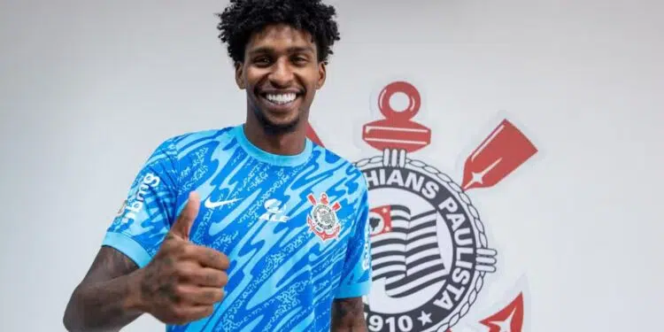 Hugo estava atuando em Portugal (Crédito: Raphael Martinez/Agência Corinthians)