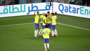 Brasil abriu o placar nas oitavas de final da Copa do Mundo - GettyImages